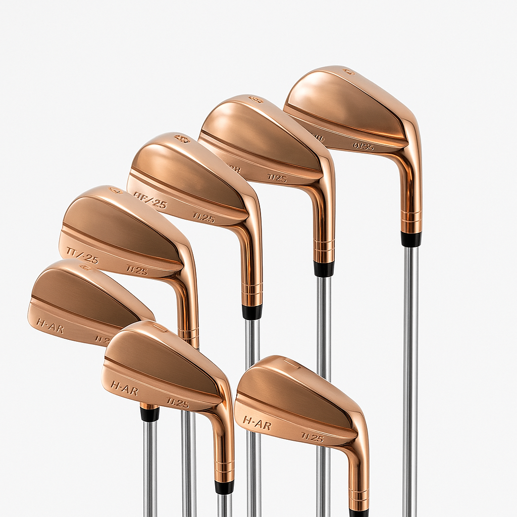 HelioForge TR-23 Copper Blade Irons Set